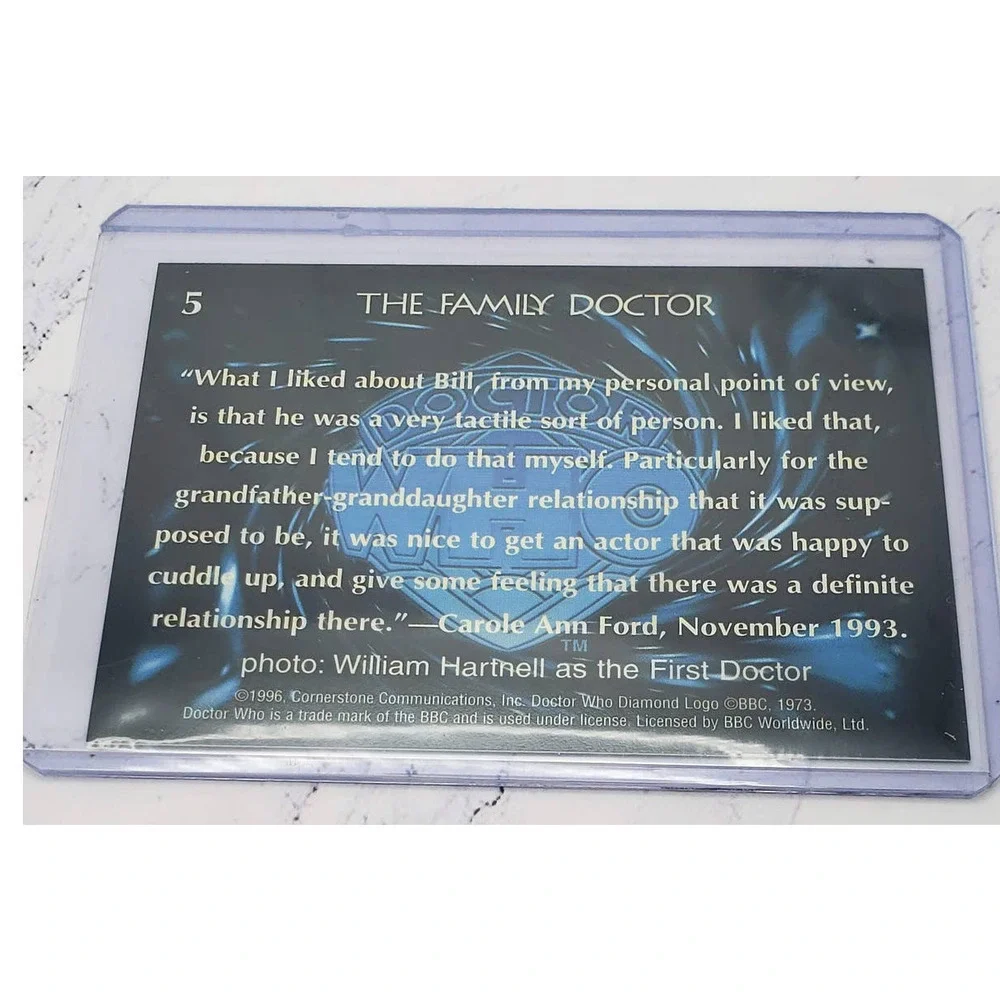 1996 Cornerstone Doctor Who Series 4 The Family Doctor #05